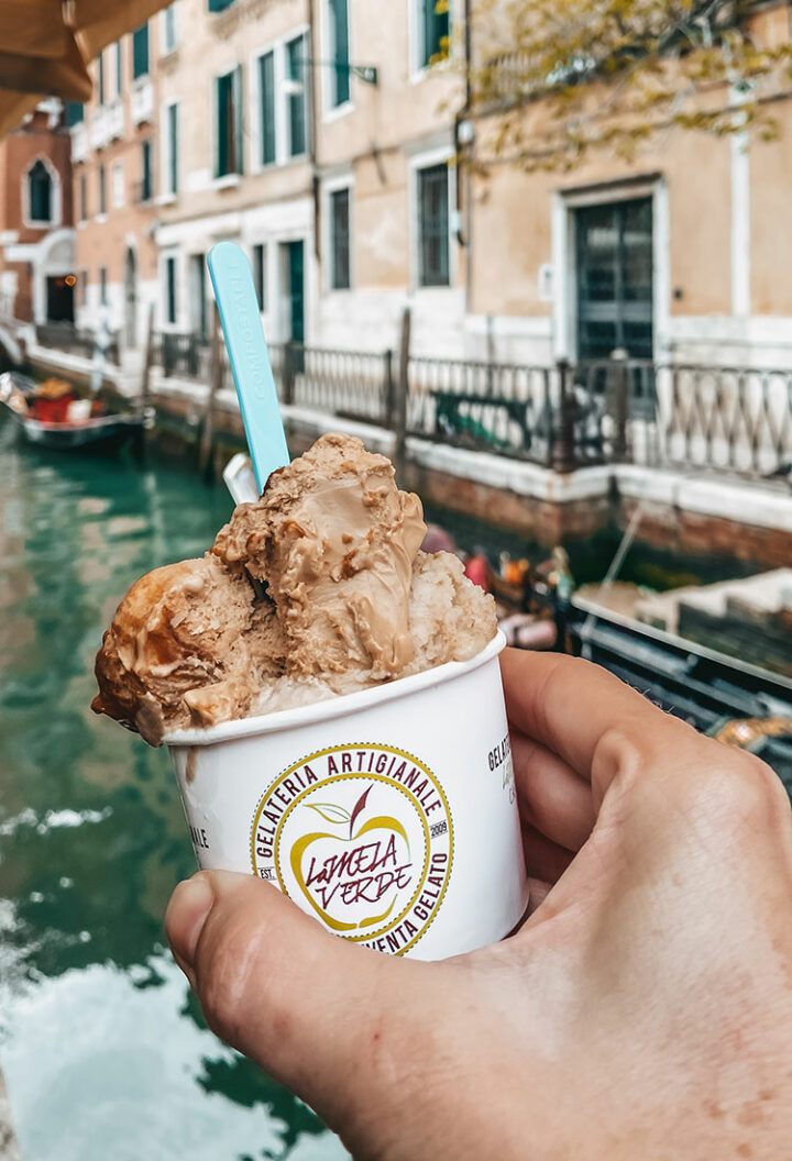 Gelato im La Mela verde, Venezia