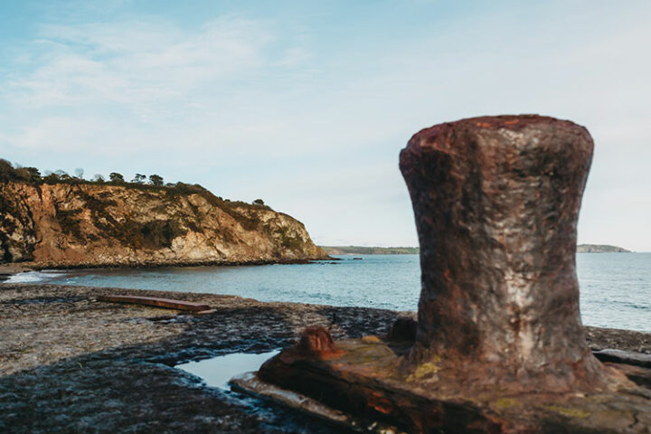 Charlestown in der St Austell Bay, England
