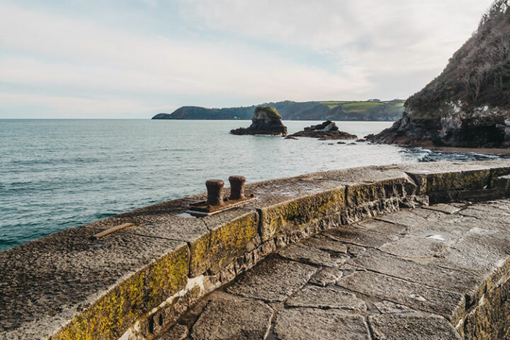 Charlestown in der St Austell Bay, England