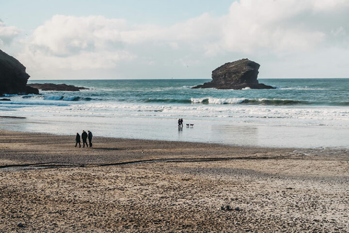 Porthtowan Beach, Cornwall, England