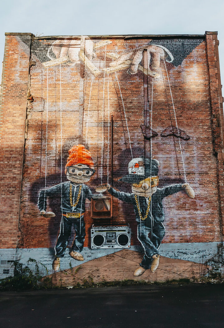 Street Art Tour mit Photo Walk Scotland, Glasgow