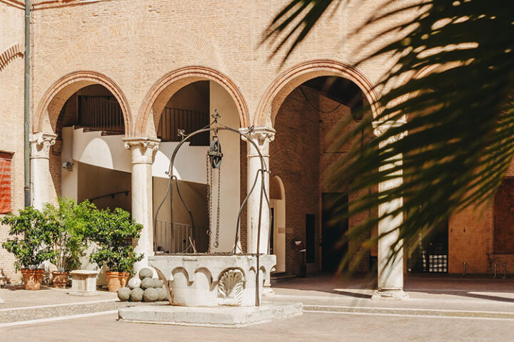 Castello Estense, Ferrara, Emilia-Romagna, Italien