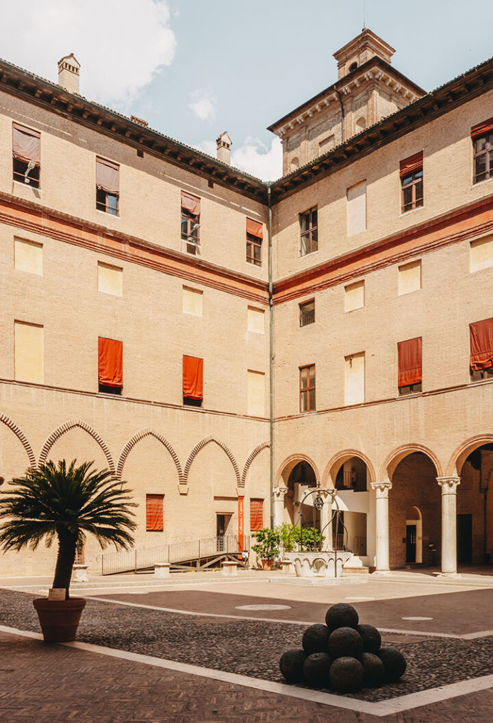 Castello Estense, Ferrara, Emilia-Romagna, Italien