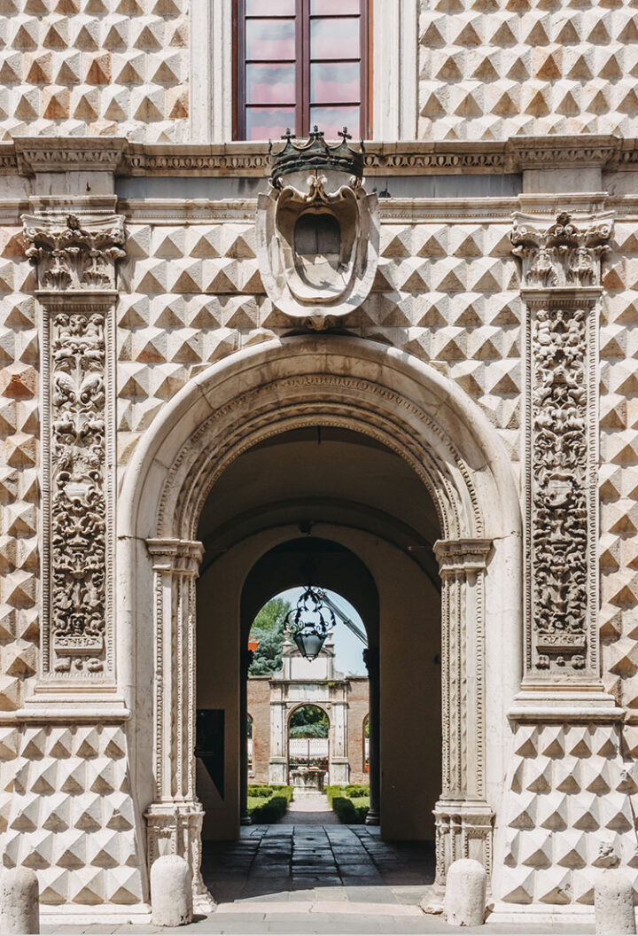 Palazzo dei Diamanti, Ferrara, Italien
