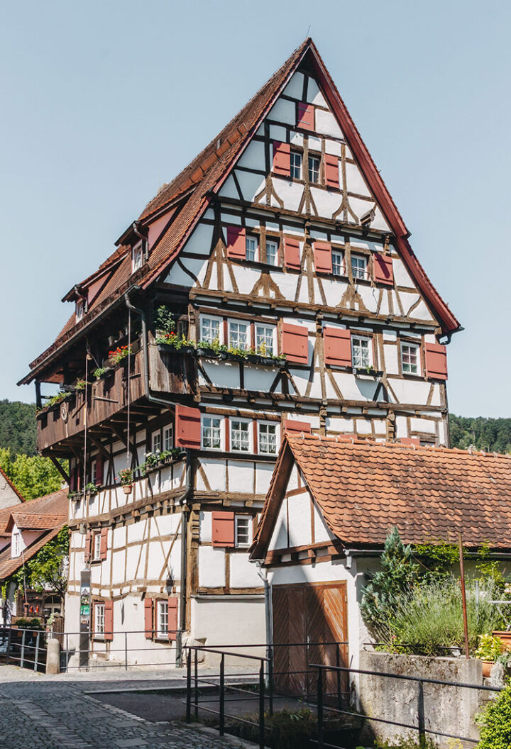 Fachwerkhaus Blaubeuren, Deutschland