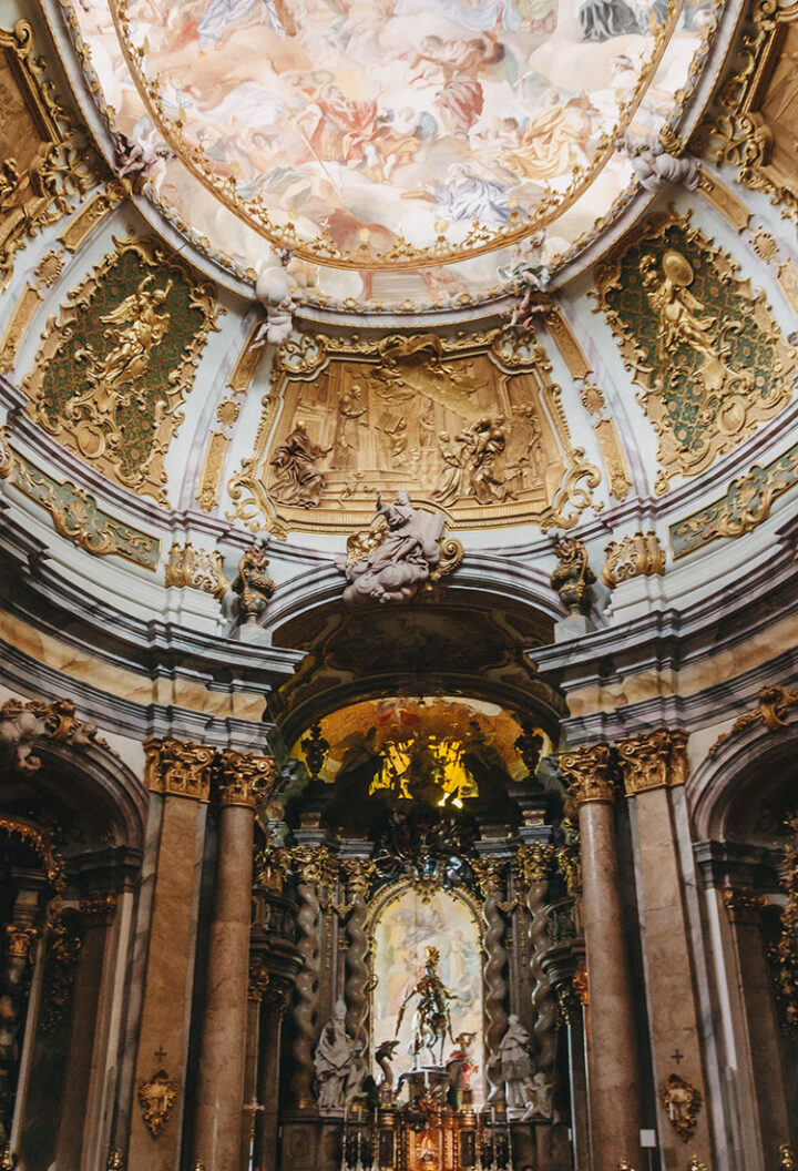 Klosterkirche St. Georg, Kloster Weltenburg, Bayern