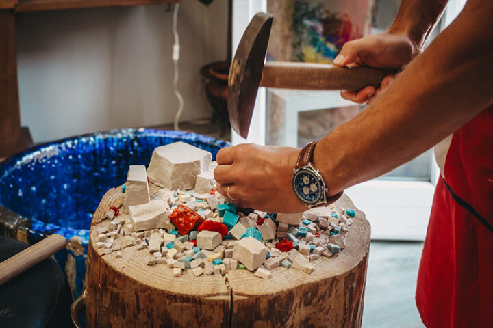 Mosaik Workshop bei Koko Mosaico in Ravenna