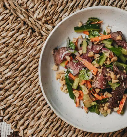 Vietnamesischer Rindfleischsalat mit Limetten-Dressing – Goi Bo