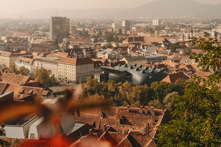 Kunsthaus von Graz, Friendly Alien, Österreich